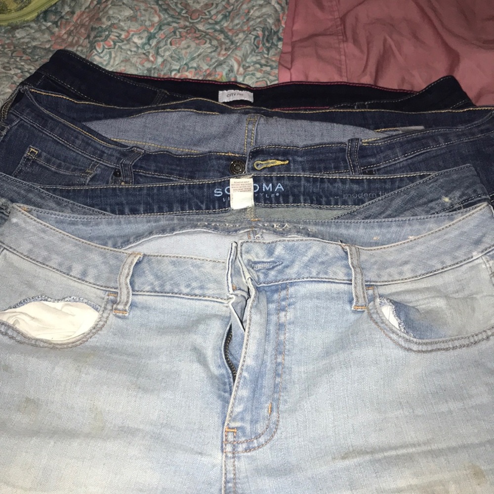 Plus size jeans